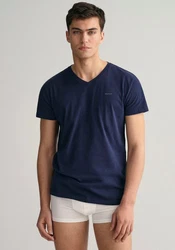 Gant V-NECK T-SHIRT PACK Blau/Dunkelblau/Hellblau