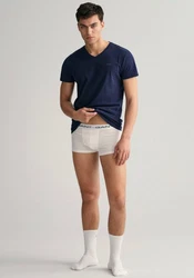 Gant V-NECK T-SHIRT PACK Blau/Dunkelblau/Hellblau