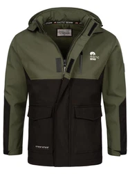 Arctic Seven Softshelljacke ASRenaldoo Funktionsjacke Dunkelgrün/Grün