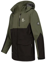 Arctic Seven Softshelljacke ASRenaldoo Funktionsjacke Dunkelgrün/Grün