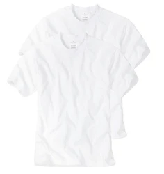 TOM TAILOR T-Shirt Herren Shirts Multipack Weiß/Dunkelblau