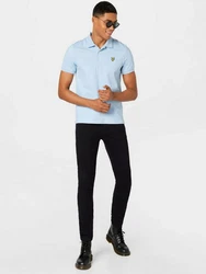Lyle & Scott T-Shirt Poloshirt Hellblau/Blau