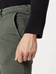 Replay Chinohose Benni Khaki/Dunkelgrün