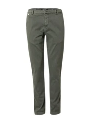 Replay Chinohose Benni Khaki/Dunkelgrün
