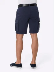 Sieh an! Shorts Bermudas Dunkelblau/Blau