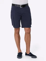 Sieh an! Shorts Bermudas Dunkelblau/Blau