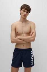 HUGO Badehose ABAS Dunkelblau