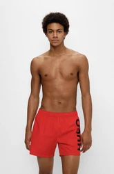 HUGO Badehose ABAS Rot
