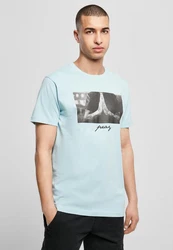 MisterTee Pray Tee Grau/Hellblau/Blau