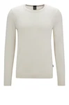 BOSS Pullover Leno Khaki/Braun/Beige/Weiß/Grau