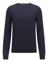 BOSS Pullover Leno Dunkelblau