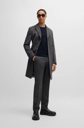 BOSS Pullover Leno Dunkelblau