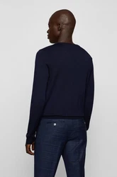 BOSS Pullover Leno Dunkelblau
