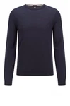 BOSS Pullover Leno Dunkelblau
