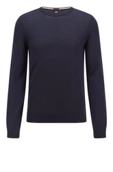 BOSS Pullover Leno Dunkelblau