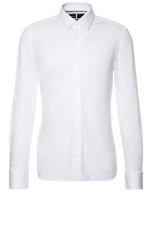 BOSS Langarmhemd P-Hanks-Kent Weiß/Creme