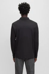 BOSS Poloshirt Pado Dunkelgrau/Schwarz/Grau