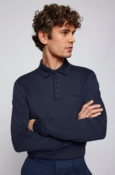 BOSS Poloshirt Pado Dunkelblau