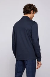 BOSS Poloshirt Pado Dunkelblau