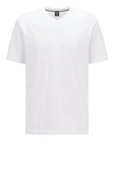 BOSS T-Shirt Tilson Weiß/Grau/Creme