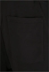 URBAN CLASSICS Sweatshorts Herren Low Crotch Schwarz
