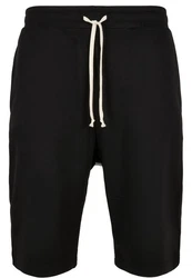 URBAN CLASSICS Sweatshorts Herren Low Crotch Schwarz
