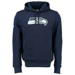 New Era Hoodie NFL Seattle Seahawks Team Logo blaudunkel