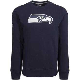New Era Rundhalspullover NFL Seattle Seahawks Team Logo Crew