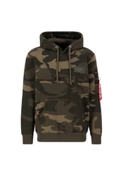 Alpha Industries Hoodie Back Print Camo