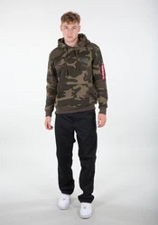 Alpha Industries Hoodie Back Print Camo