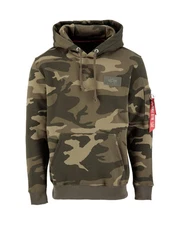 Alpha Industries Hoodie Back Print Camo