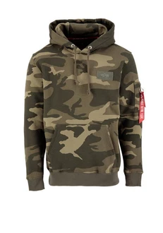 Alpha Industries Hoodie Back Print Camo