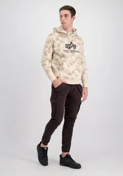 ALPHA INDUSTRIES Sweatshirt Beige/Khaki/Weiß