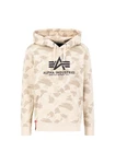 ALPHA INDUSTRIES Sweatshirt Beige/Khaki/Weiß