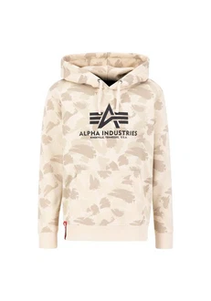 ALPHA INDUSTRIES Sweatshirt Beige/Khaki/Weiß