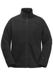 Jack Wolfskin Fleecejacke FELSLICHT Dunkelgrau/Grau/Schwarz