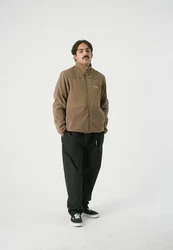 Cleptomanicx Fleecejacke Deck braun