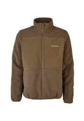 Cleptomanicx Fleecejacke Deck braun