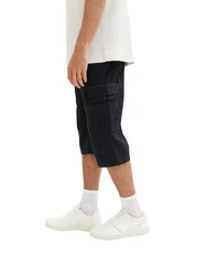 TOM TAILOR Shorts Chino Schwarz/Dunkelblau/Dunkelgrau/Grau