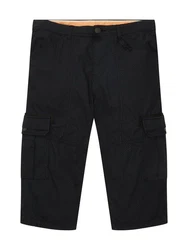TOM TAILOR Shorts Chino Schwarz/Dunkelblau/Dunkelgrau/Grau