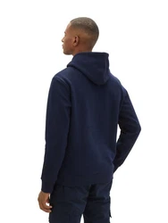 TOM TAILOR Hoodie PRINTED Dunkelblau/Blau/Hellblau