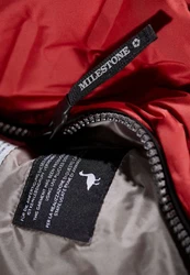 Milestone Steppjacke MSSalino Dunkelrot/Bordeaux/Rot