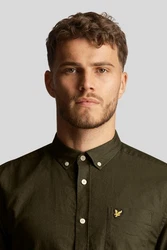 Lyle & Scott Langarmhemd mit Brusttasche 