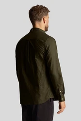 Lyle & Scott Langarmhemd mit Brusttasche 