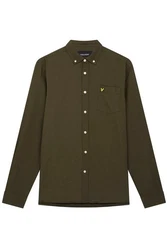 Lyle & Scott Langarmhemd mit Brusttasche 