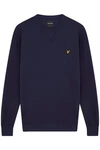 Lyle & Scott Sweatshirt navy/goldgelb