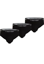 Hipster HIP BRIEF 3PK (Packung, 3er-Pack) mit Logo-Elastikbund