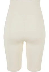 Urban Classics Damen High Waist Cycle Shorts Khaki/Beige