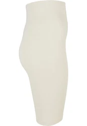 Urban Classics Damen High Waist Cycle Shorts Khaki/Beige