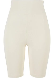 Urban Classics Damen High Waist Cycle Shorts Khaki/Beige